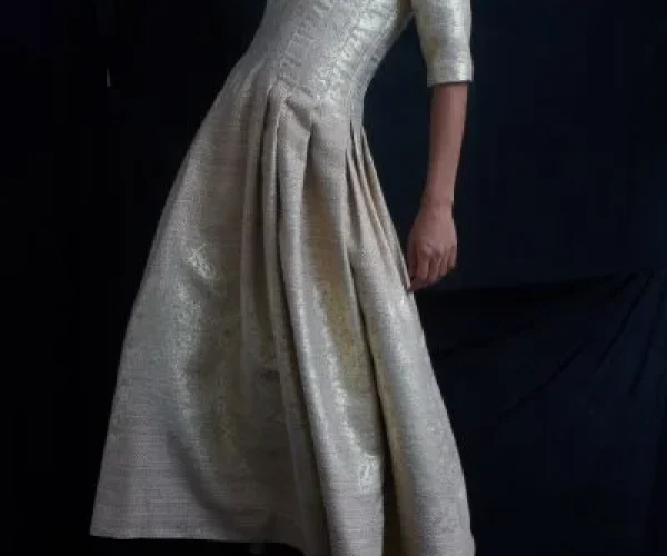 white dress